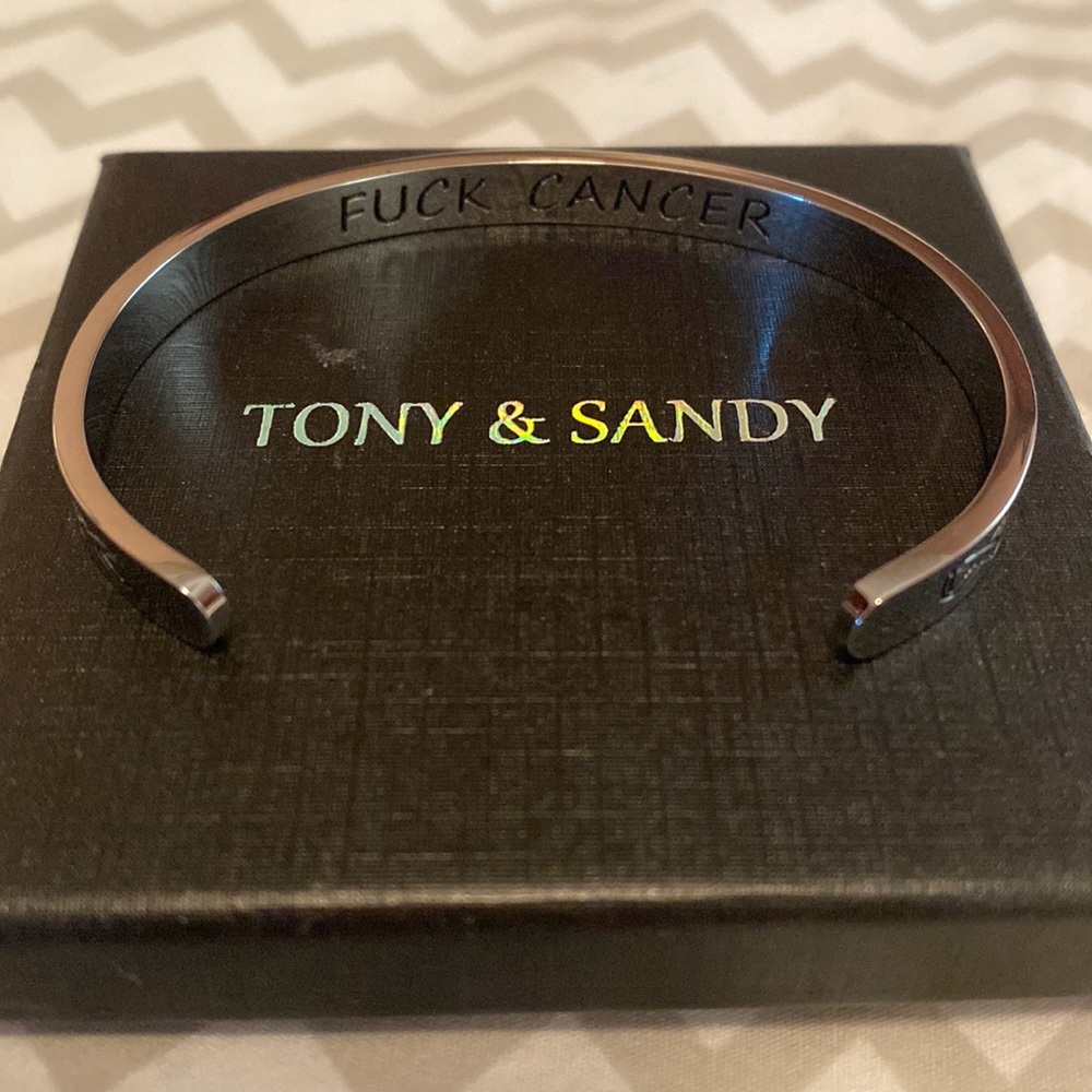 F*** cancer bracelet
